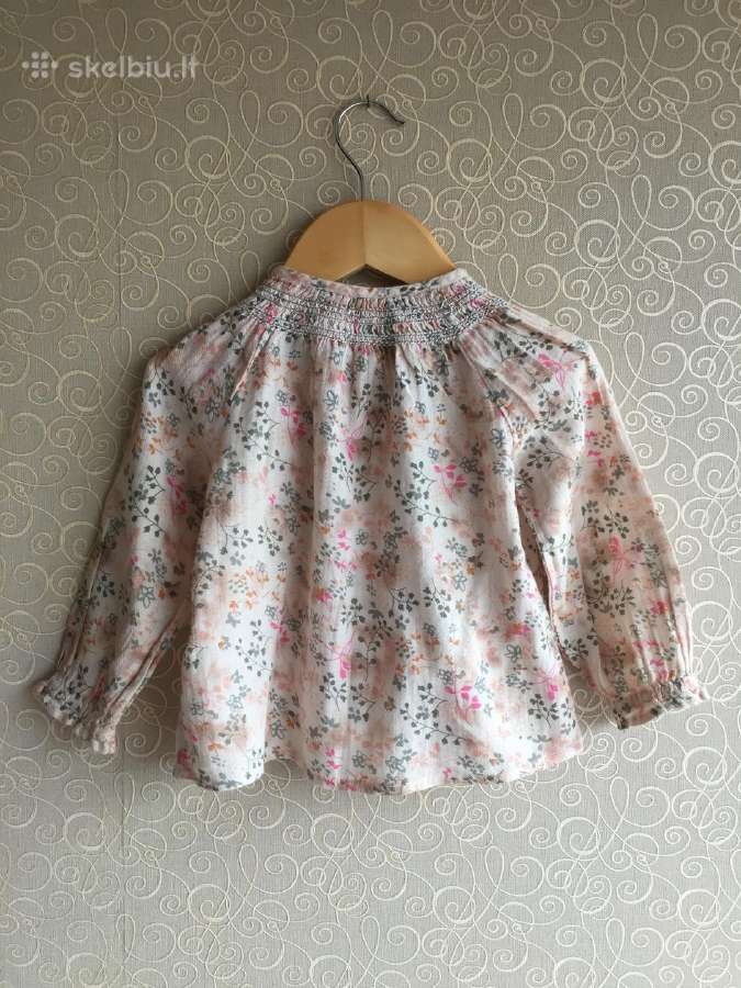 Next marškinėliai su gėlytėm 1,5-2m 92cm - nuotraukos Nr. 2
