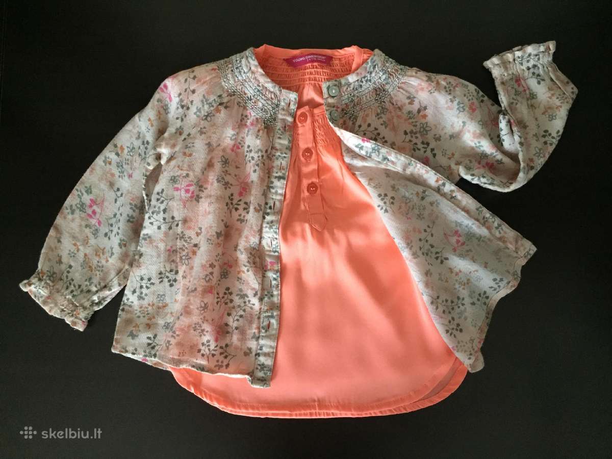 Next marškinėliai su gėlytėm 1,5-2m 92cm - nuotraukos Nr. 5