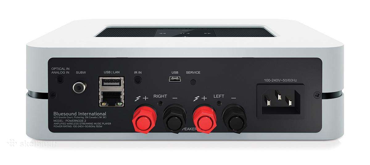 Bluesound node N130 (2021)tinklo grotuvas streamer - nuotraukos Nr. 10