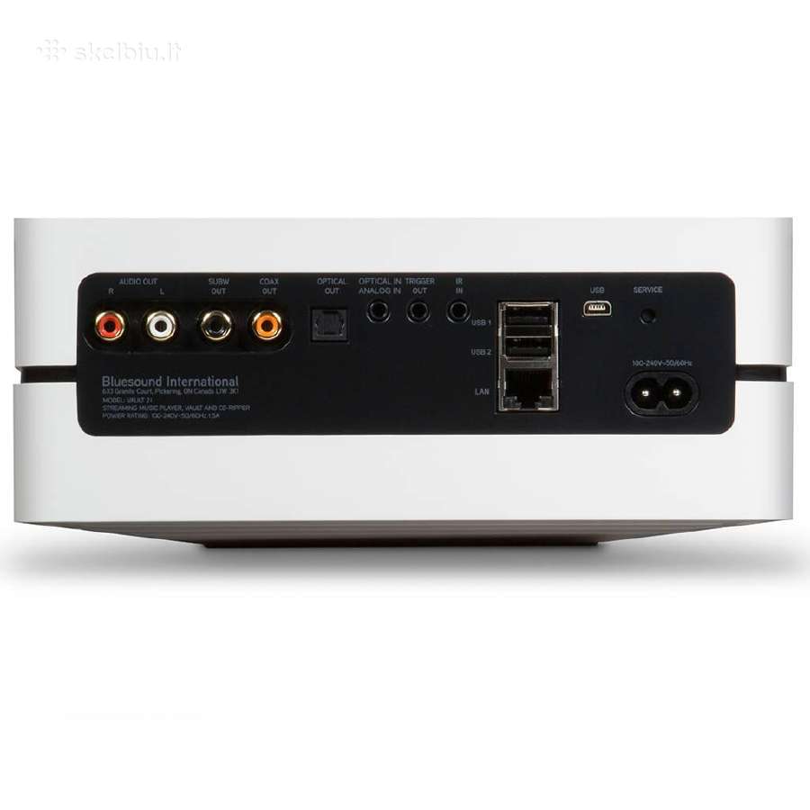 Bluesound node N130 (2021)tinklo grotuvas streamer - nuotraukos Nr. 11