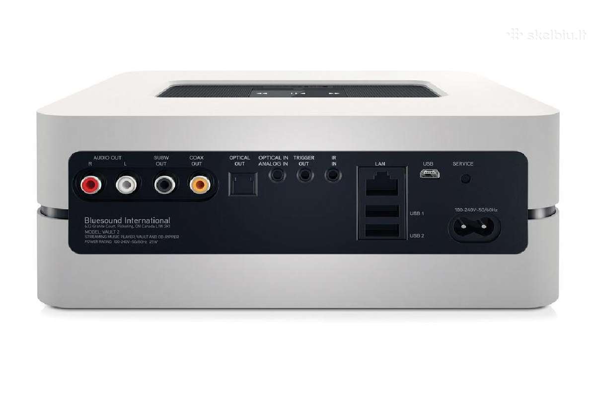 Bluesound node N130 (2021)tinklo grotuvas streamer - nuotraukos Nr. 13