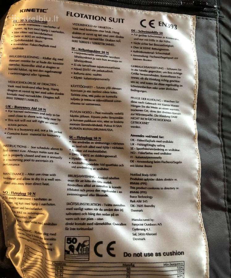 Nauji ir deveti hidro, buriavimo kostiumai - nuotraukos Nr. 17