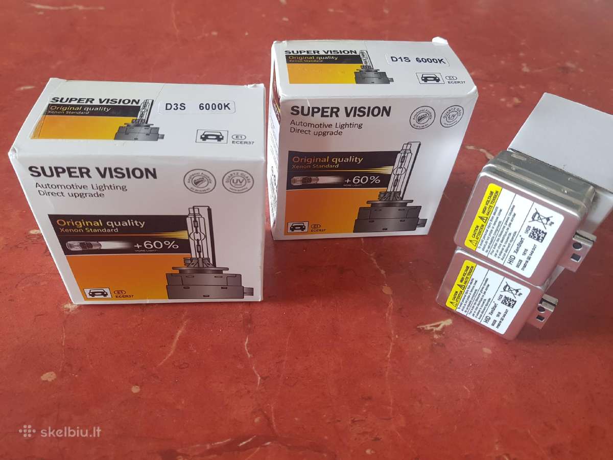 Xenon/LED lemputės D1s ir D2s ir D3s!