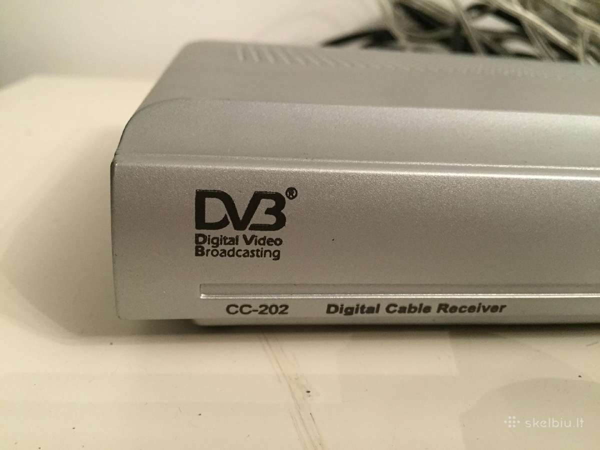 Dvb-c skaitmeninis kabelinis imtuvas Cc202 - nuotraukos Nr. 2