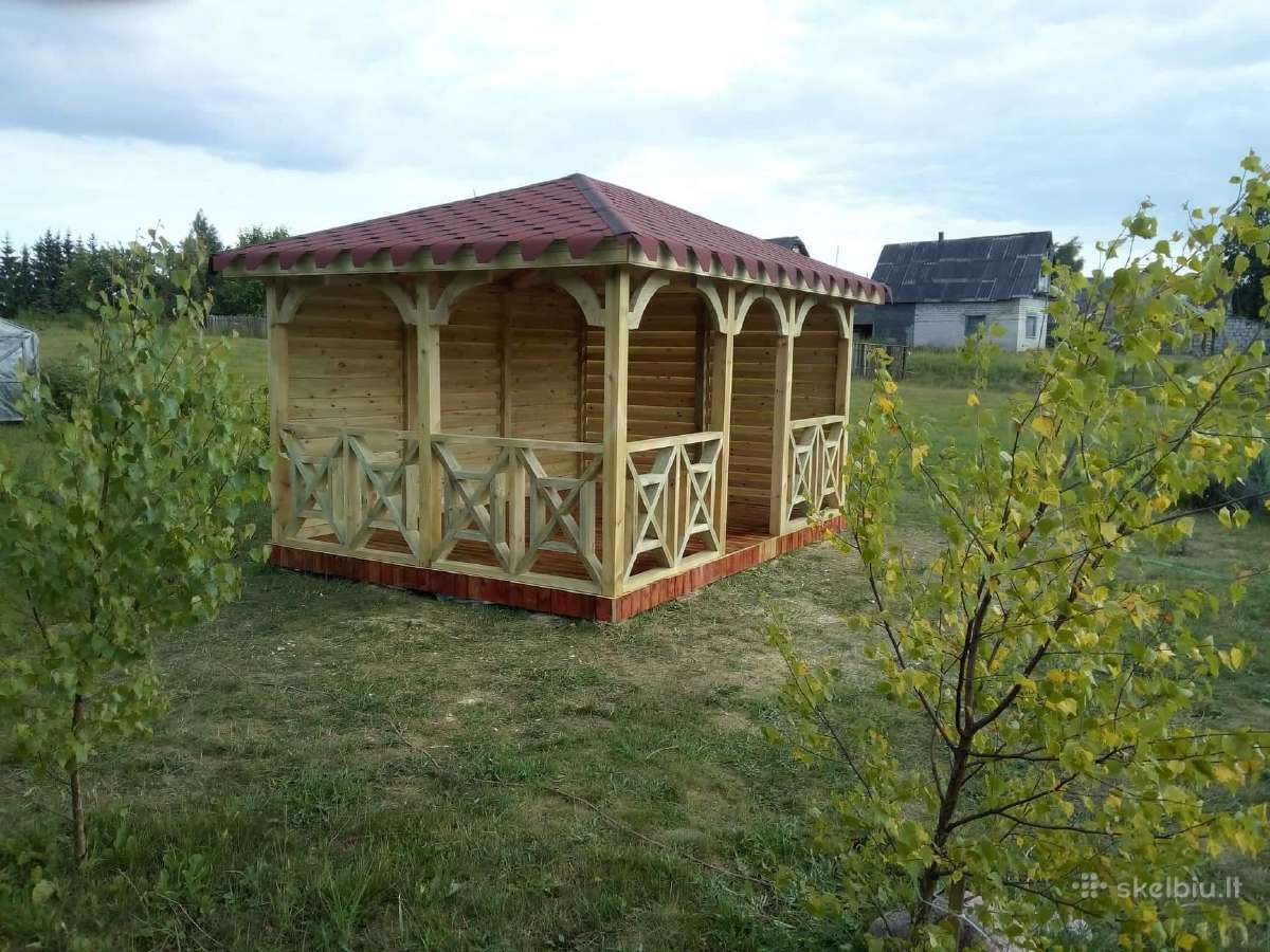 Pavėsinių gamyba - nuotraukos Nr. 13