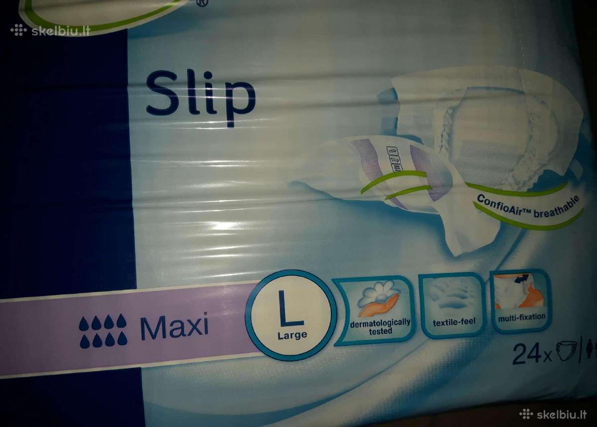 Sauskelnės Tena Slip Maxi - Super Large 7-8 lašai | Skelbiu.lt Sauskelnės Tena Slip Maxi - Super Large 7-8 lašai