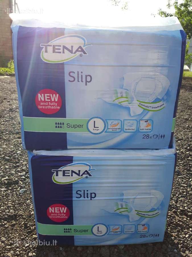 Sauskelnės Dailee,seni, Tena Slip Large, Xlarge - nuotraukos Nr. 5