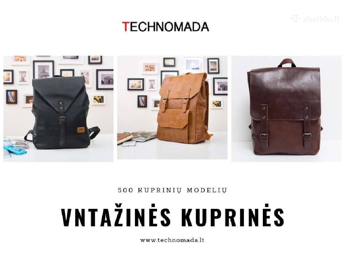 Kokybiškos galanterijos prekės.