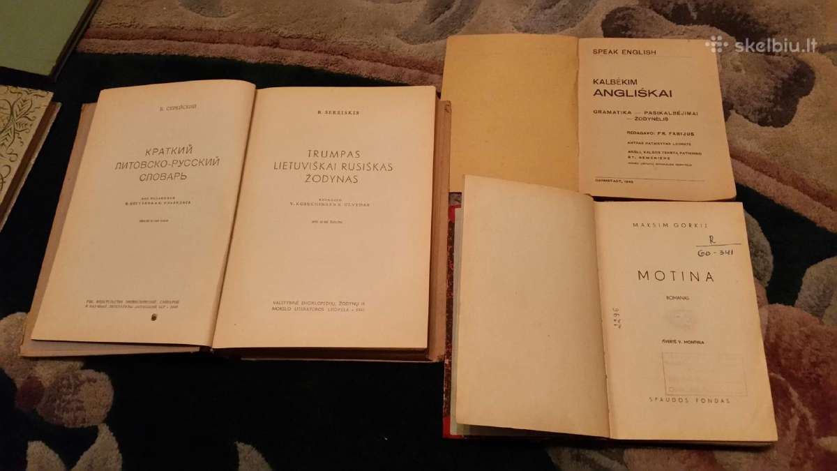 Senoviniai antikvariniai laikrasciai ir knygos - nuotraukos Nr. 3