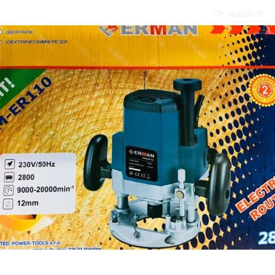 Pigiausiai Galinga Medžio Apdirbimo Freza 2800w! - nuotraukos Nr. 11