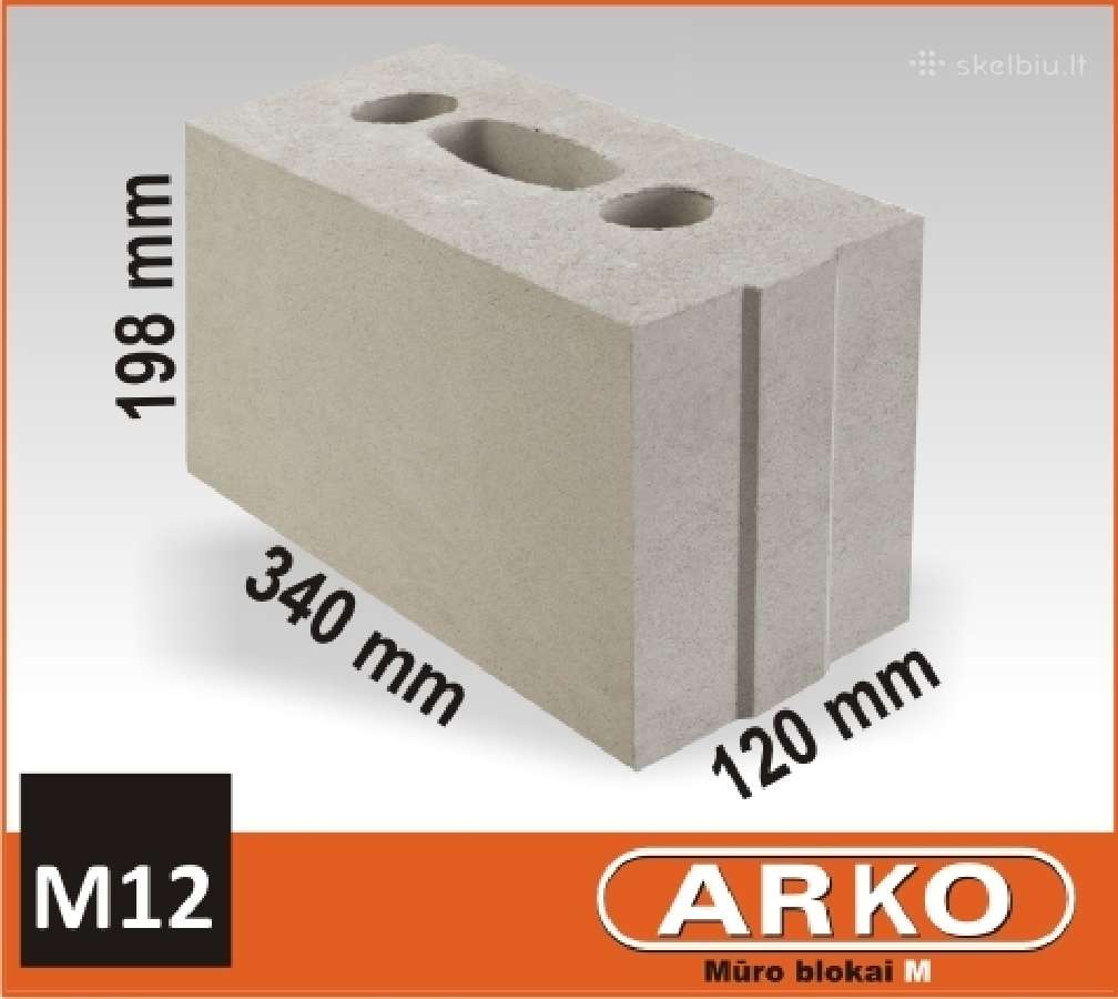 Silikatiniai blokeliai Arko - Akcija - nuotraukos Nr. 2