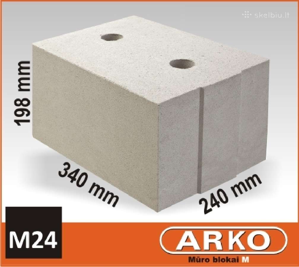 Silikatiniai blokeliai Arko - Akcija - nuotraukos Nr. 6