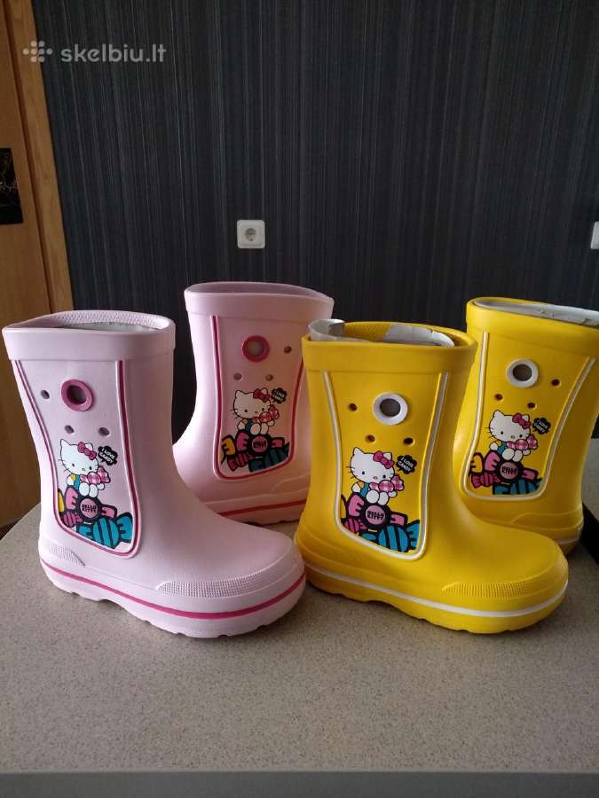 Crocs Jaunt Hello Kitty nauji