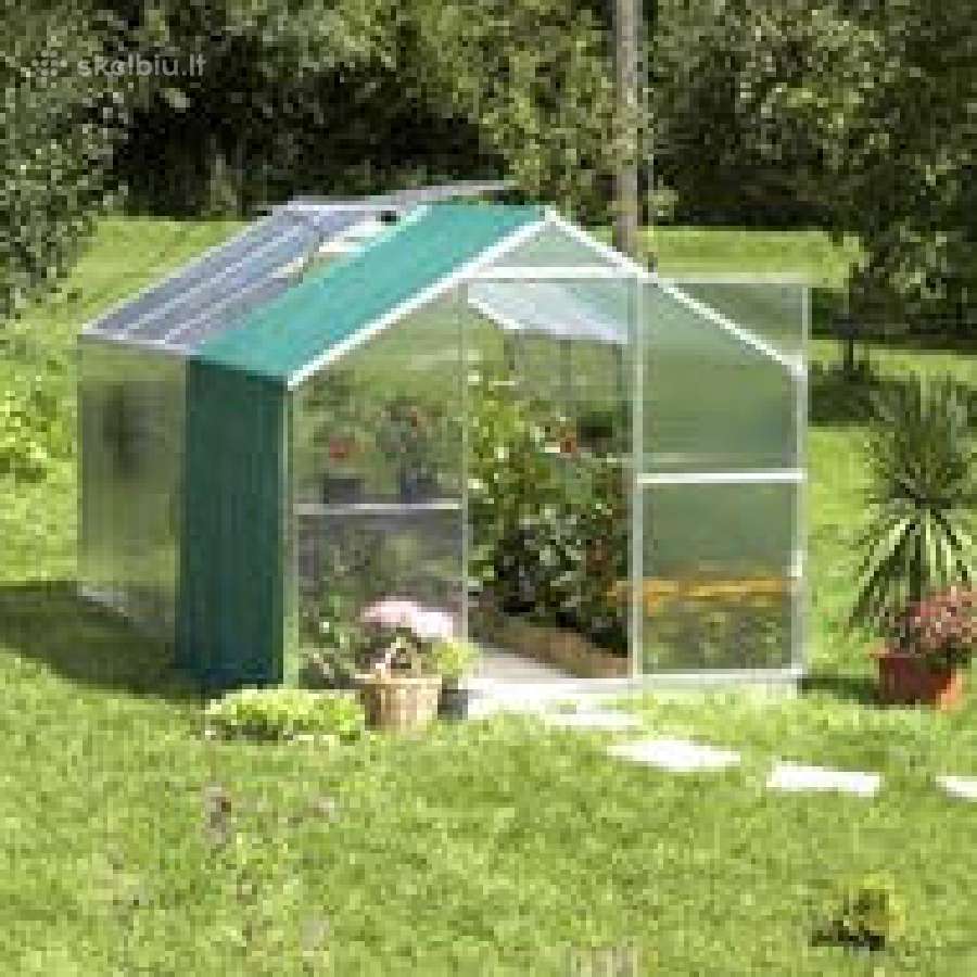 Gartentec aliuminio konstrukcijos šiltnamis - nuotraukos Nr. 10