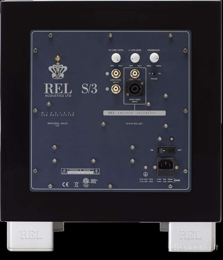 Rel T9i T/9i subwoofer bosinė kolonėlė - nuotraukos Nr. 2