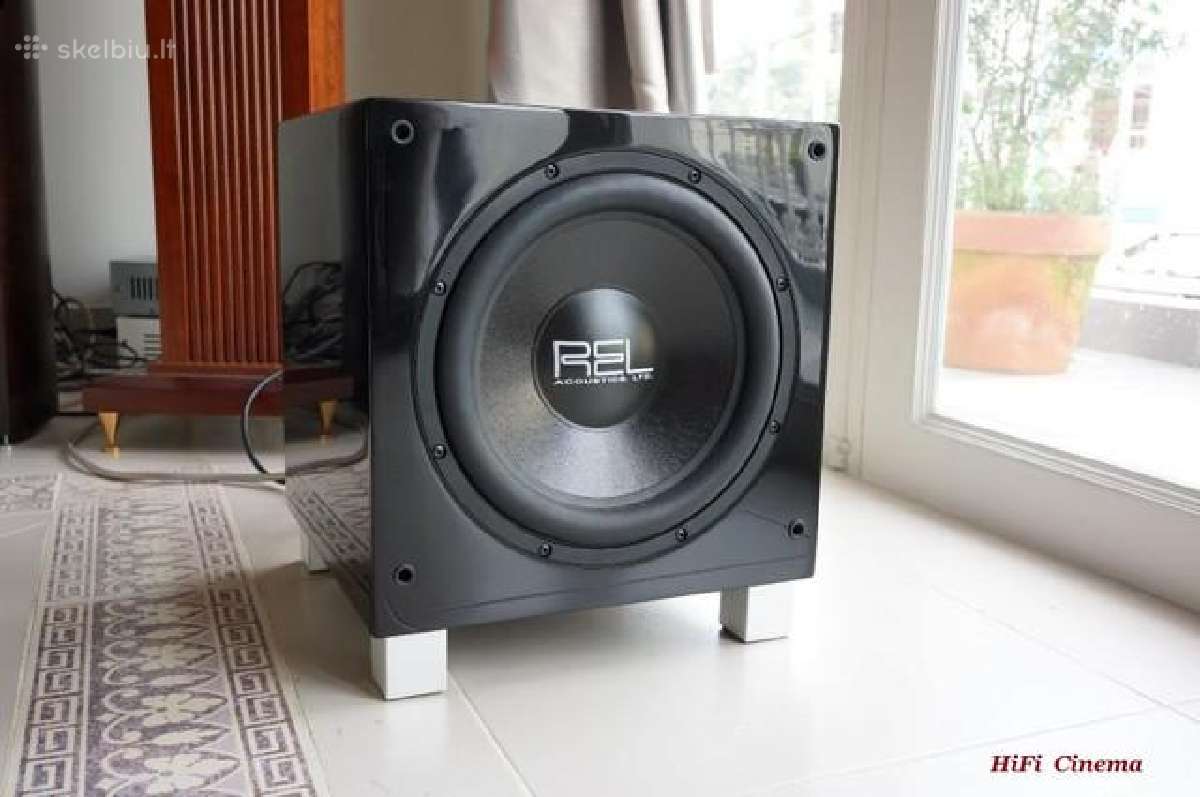 Rel T9i T/9i subwoofer bosinė kolonėlė - nuotraukos Nr. 5