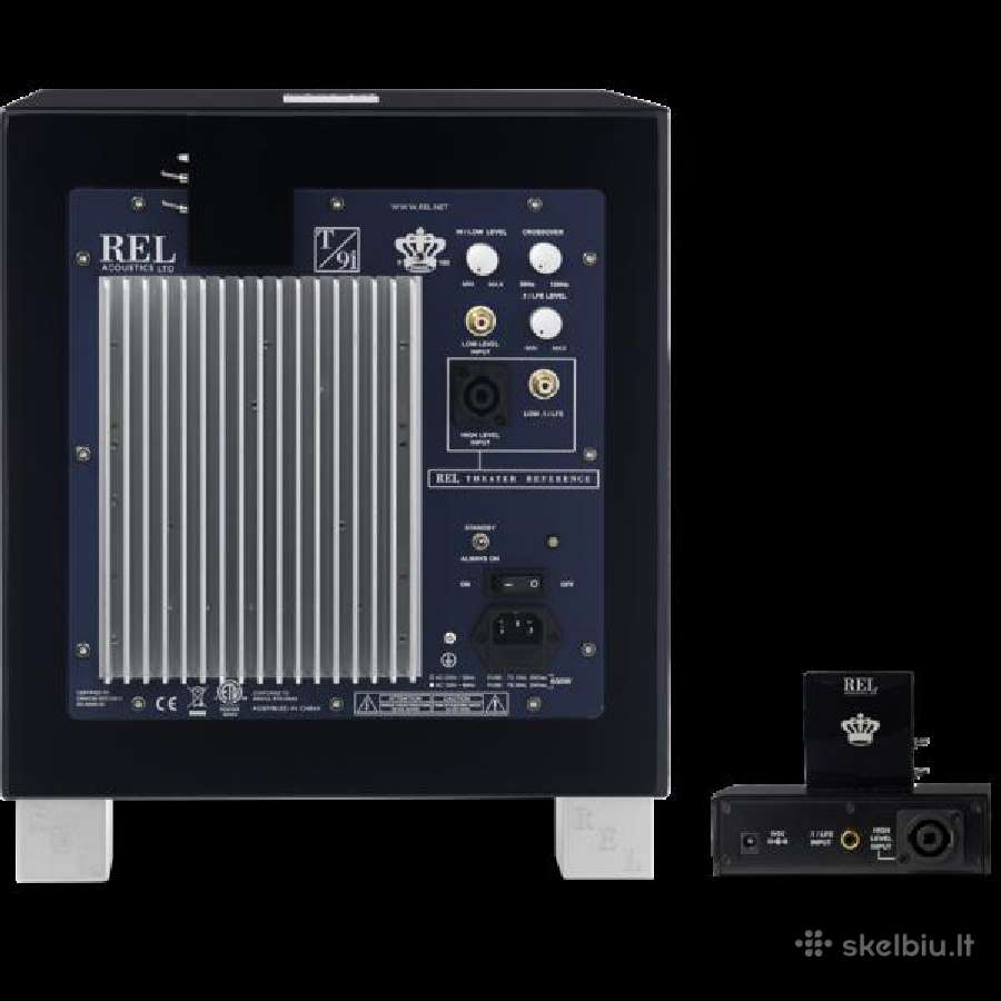 Rel T9i T/9i subwoofer bosinė kolonėlė - nuotraukos Nr. 9