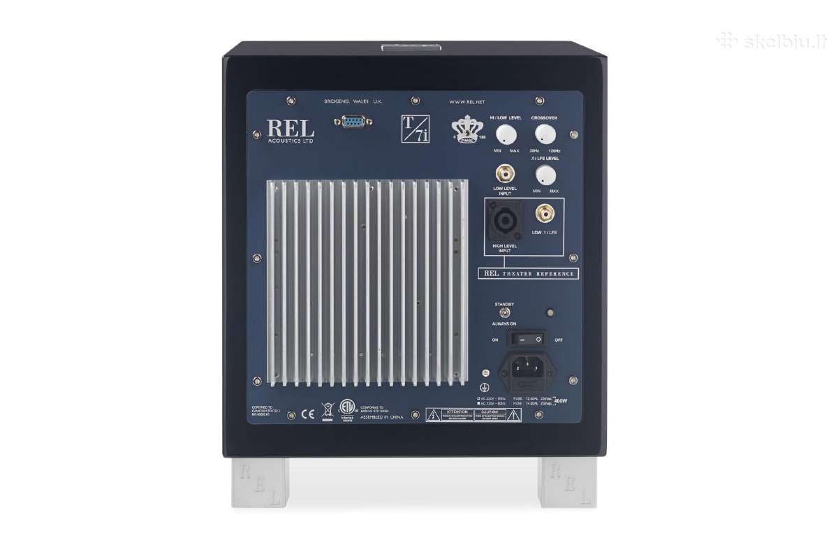 Rel T9i T/9i subwoofer bosinė kolonėlė - nuotraukos Nr. 10