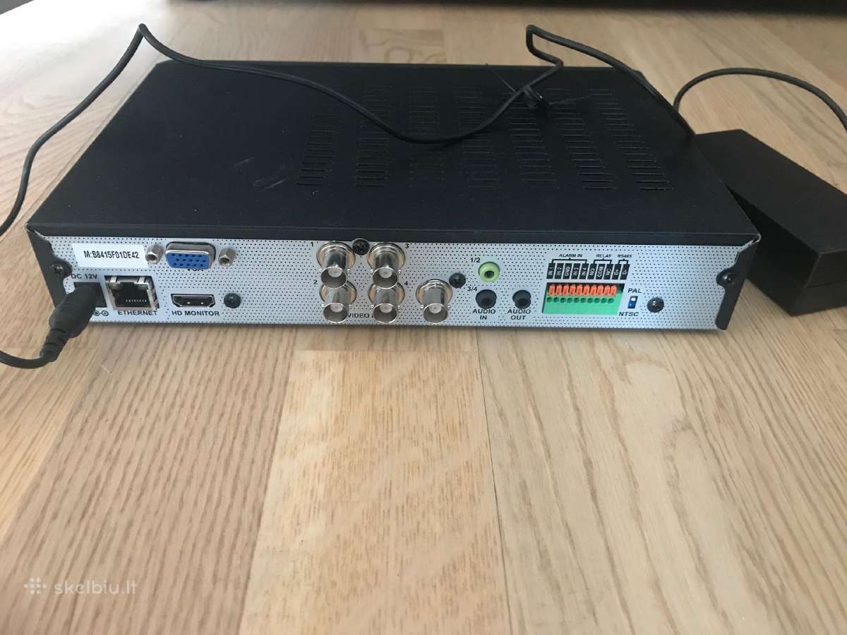 Vaizdo irasymo irenginys Grundig Gra-d1104b,4 kan. - nuotraukos Nr. 2