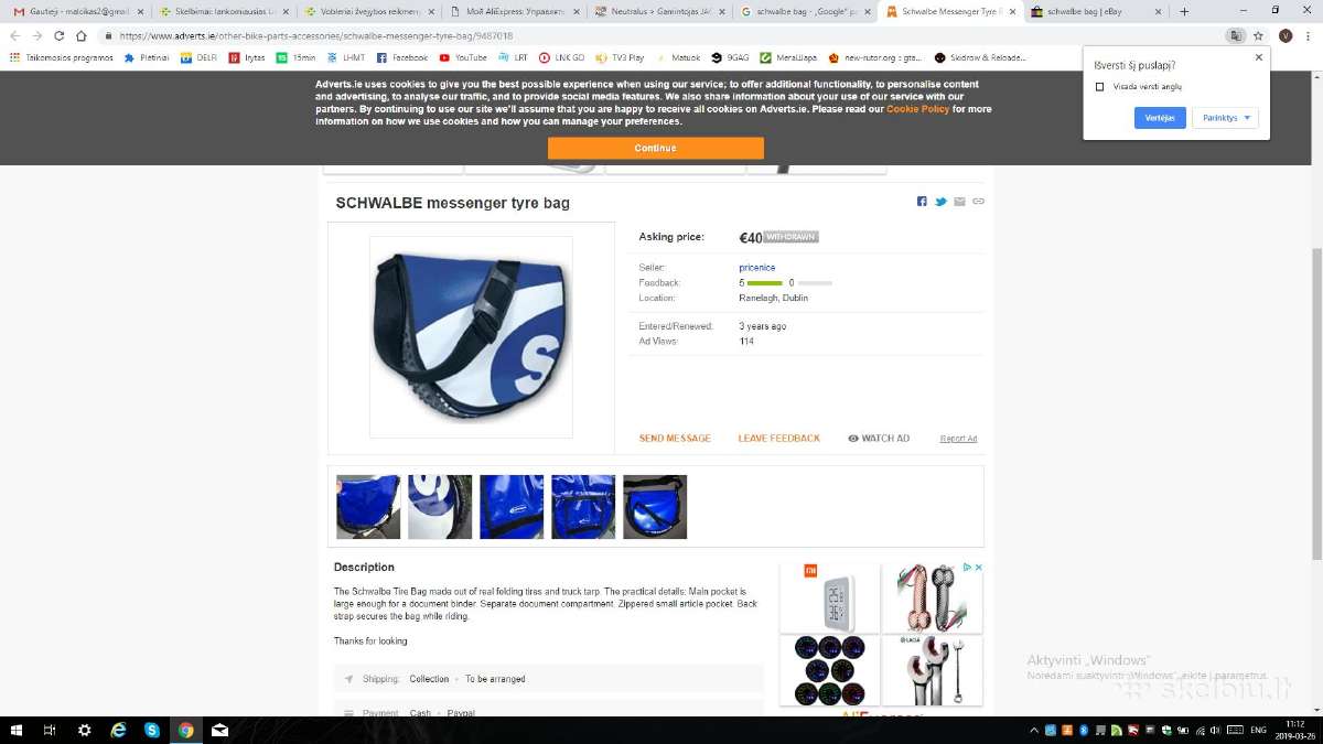 Gal Kam I Kolekcija schwalbe bag - nuotraukos Nr. 11
