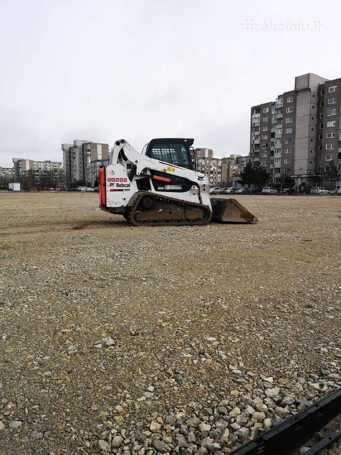 Bobcat nuoma Mini krautuvo nuoma vikšrinis bobcat - nuotraukos Nr. 3