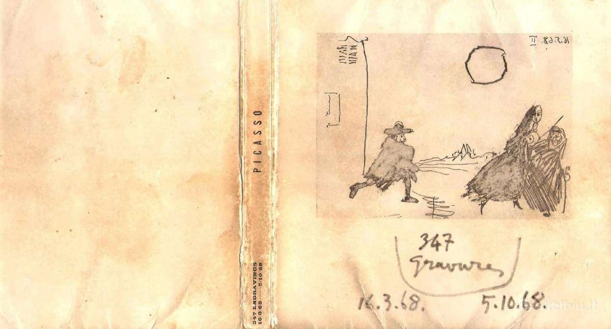 Retas "Picasso 347 graviūrų" katalogas (France) - nuotraukos Nr. 3