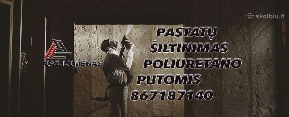Šiltinimas Poliuretanu ir Biriomios vatomis. - nuotraukos Nr. 35