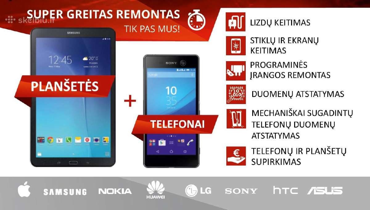 Profesionalus Telefonų, Planšetinių Kompiuterių Re - nuotraukos Nr. 3