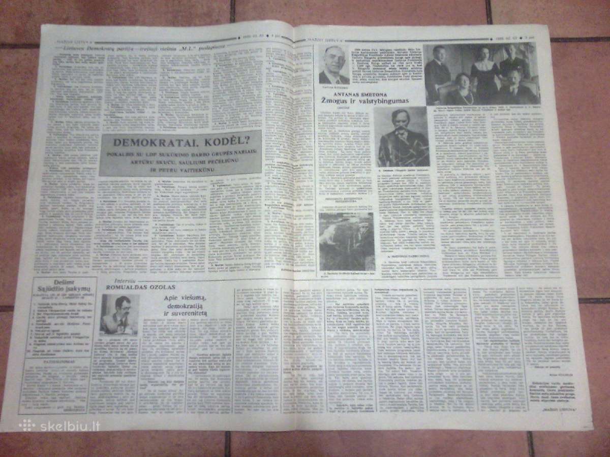 Antanas Smetona *zmogus ir valstybingumas* - nuotraukos Nr. 3