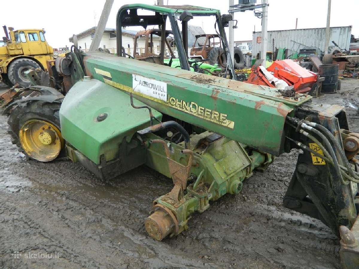Teleskopinio krautuvo john deere atsarginės dalys