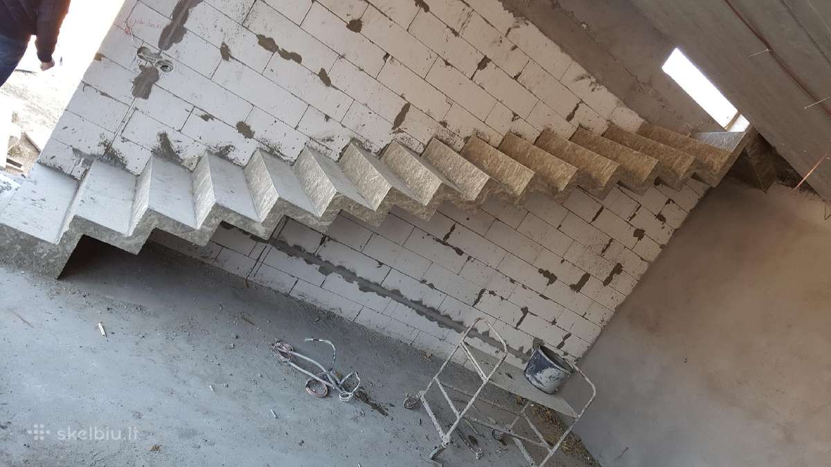 Laiptu betonavimas - nuotraukos Nr. 12