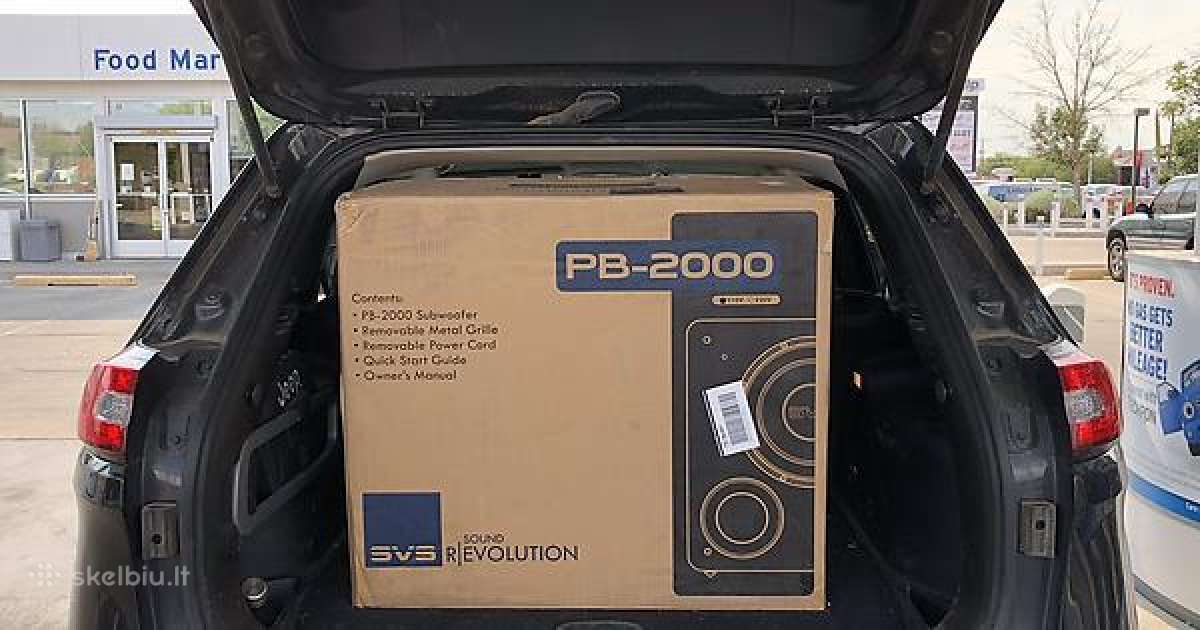 Emotiva Airmotiv Se8 8" 200w Rms subwoofer - nuotraukos Nr. 9