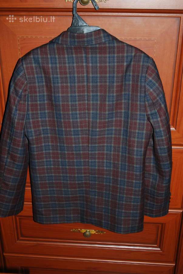 Klasikinis švarkas 128-134 cm dydžio - nuotraukos Nr. 2