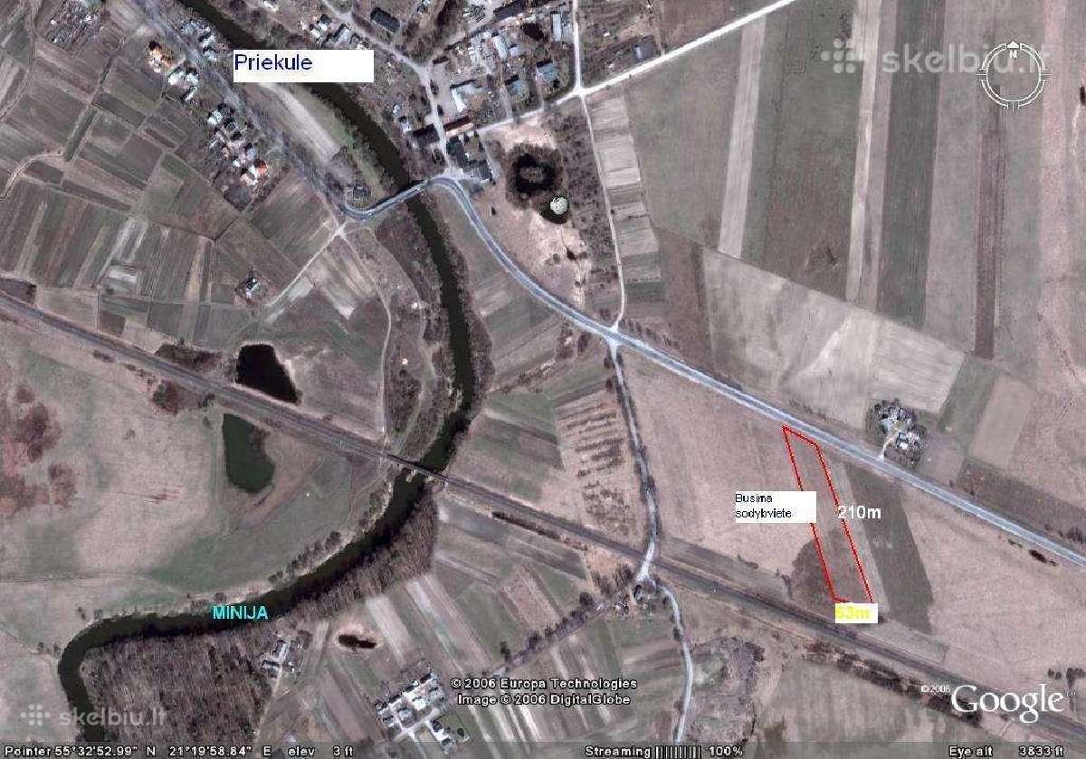 1ha sklypas šalia asfalto