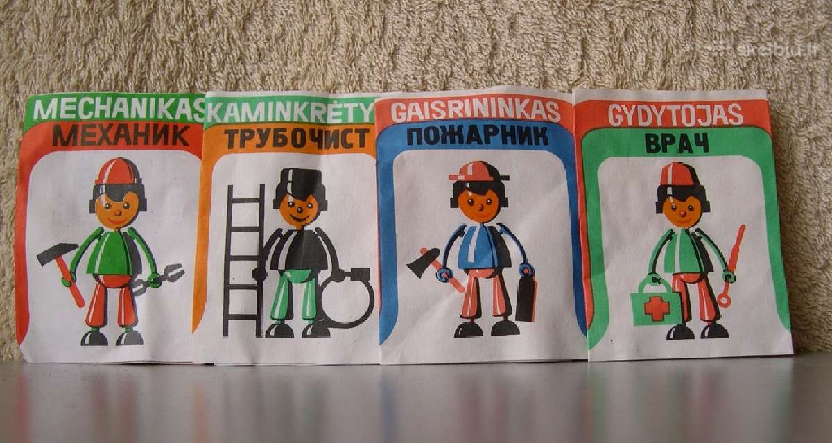 Žmogeliukai iš CcCCCP - profesiju.zr. foto.origina - nuotraukos Nr. 3