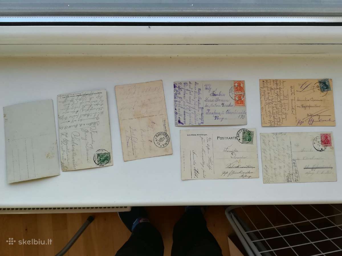 1915-23m seni atvirukai (dalis su pašto ženklai - nuotraukos Nr. 4