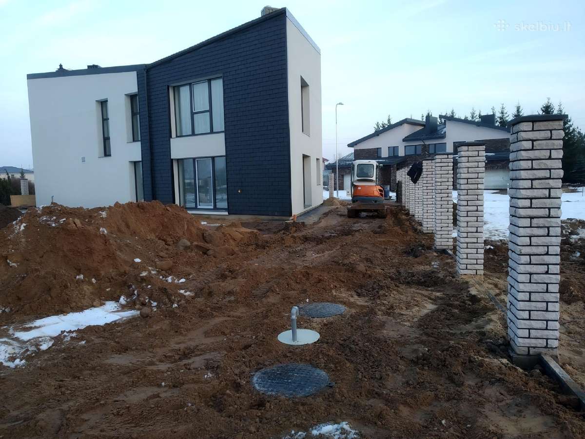 Vandentiekio, Nuotekų tinklų įrengimas - nuotraukos Nr. 20