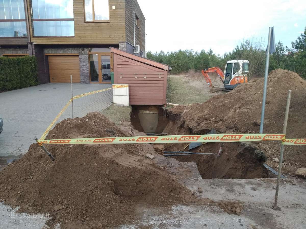 Vandentiekio, Nuotekų tinklų įrengimas - nuotraukos Nr. 8