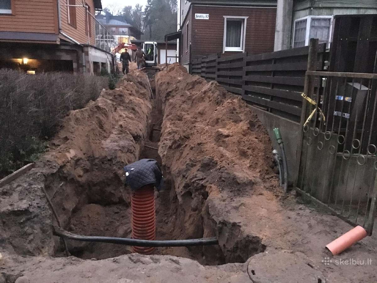 Vandentiekio, Nuotekų tinklų įrengimas - nuotraukos Nr. 11