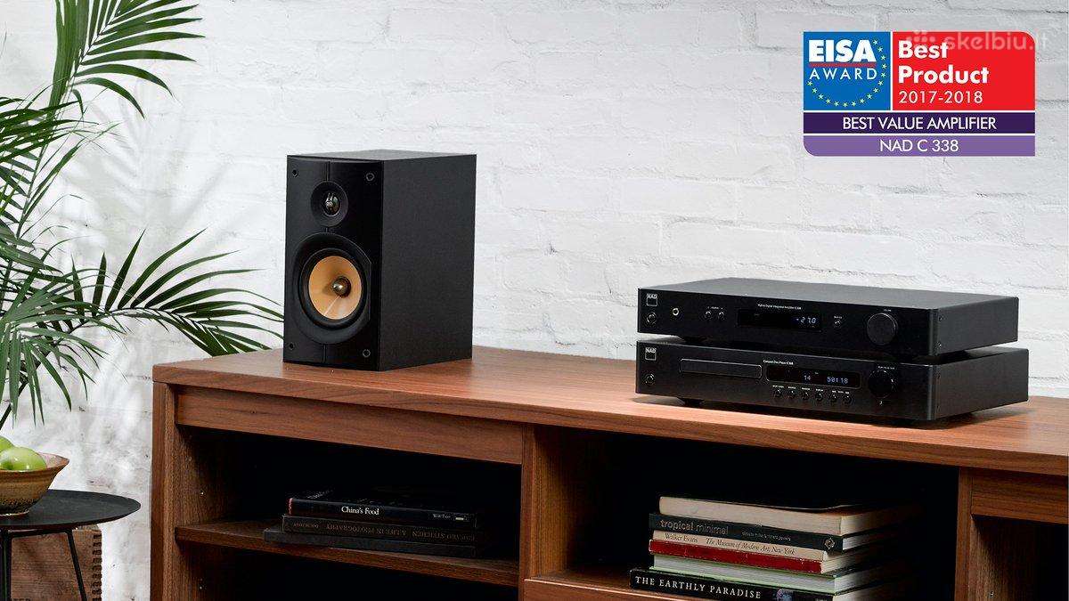 Nad C368 2x80w stereo stiprintuvas su Dac - nuotraukos Nr. 2