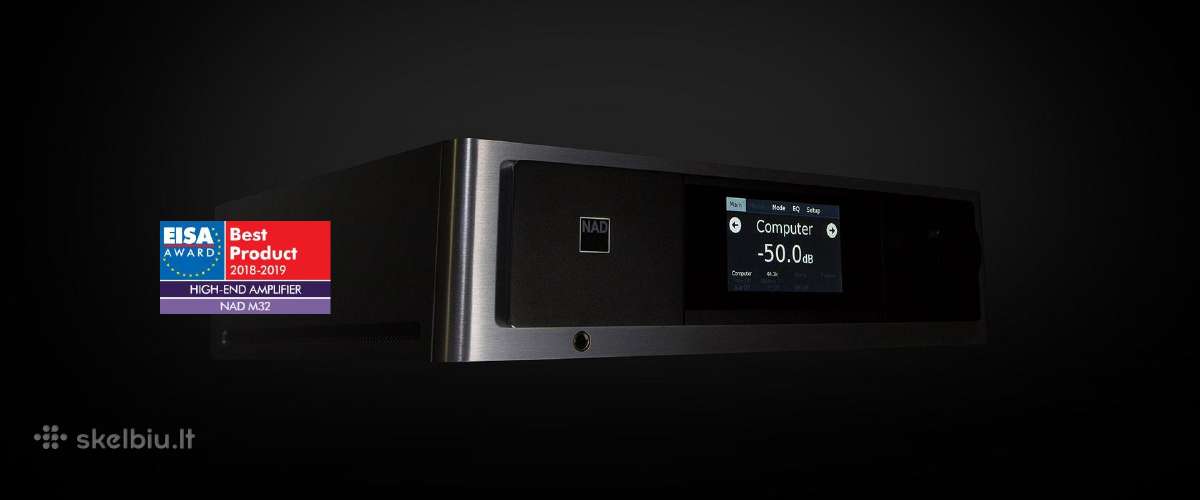 Nad C368 2x80w stereo stiprintuvas su Dac - nuotraukos Nr. 12