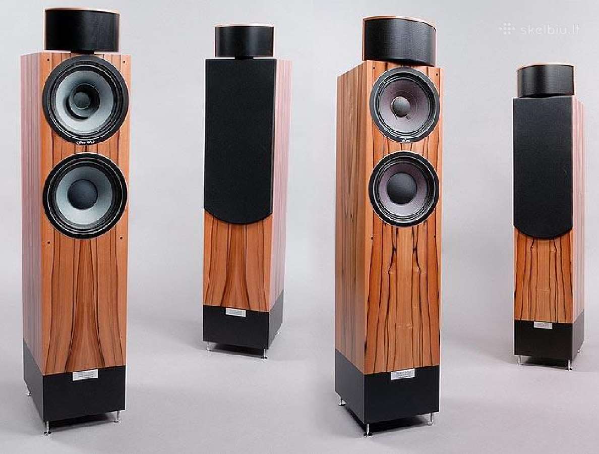 Fyne Audio F500(f-500) bookshelf audio koloneles - nuotraukos Nr. 9