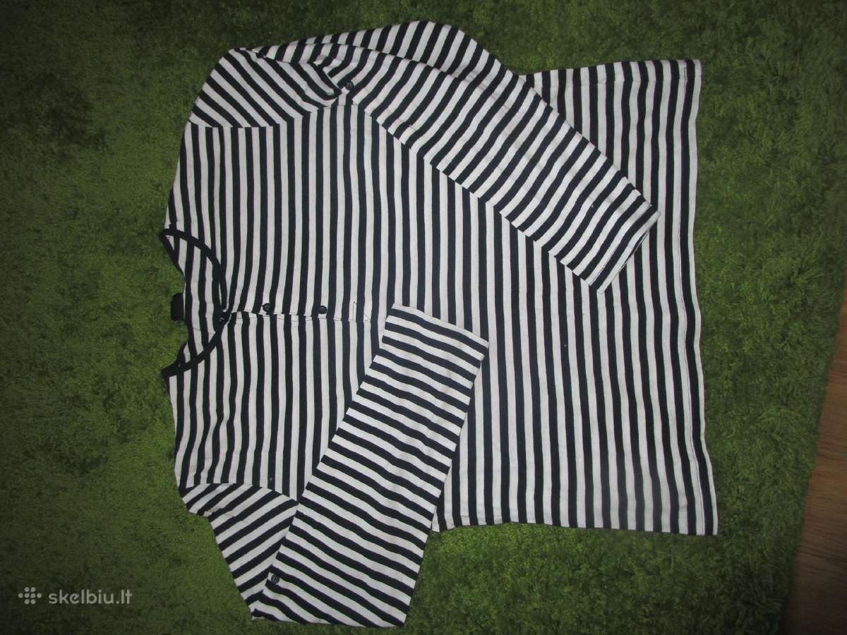 Maikė ilgomis rank., XL, zebra - nuotraukos Nr. 2