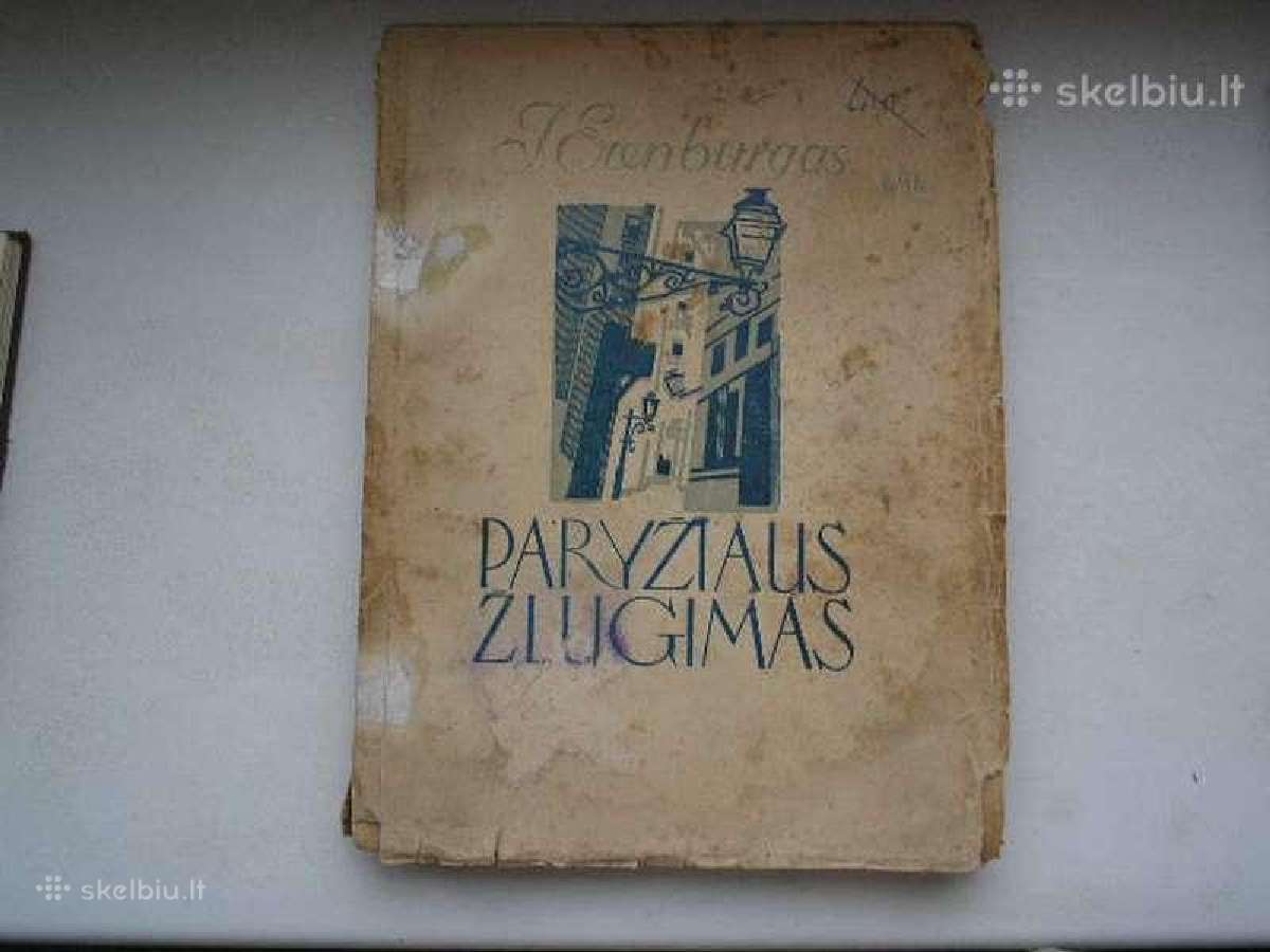 Sena knyga paryziaus zlugimas