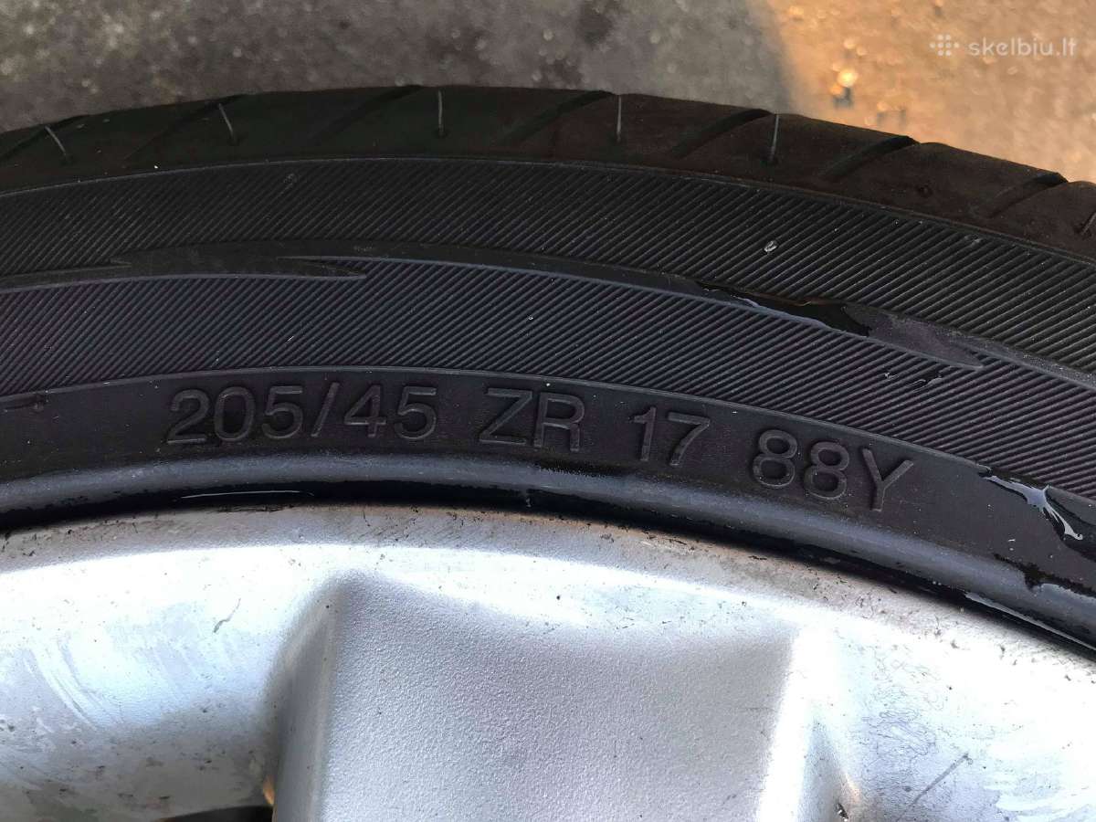 R17 4x100 205/45 - nuotraukos Nr. 3