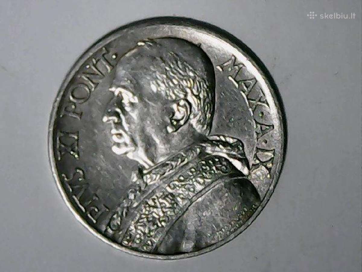 Vatikanas 10 lirų, 1930