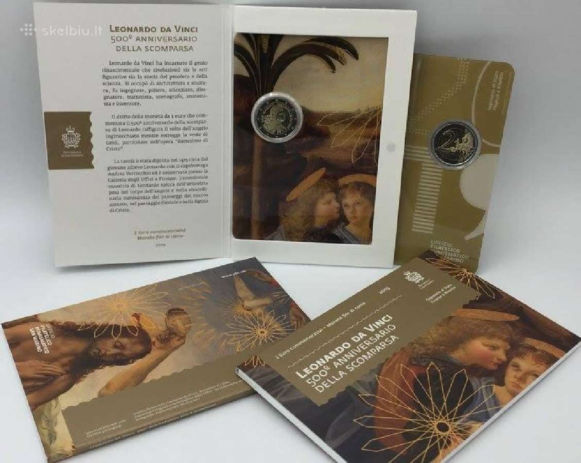 San Marinas 2019 Leonardo Da Vinci 2019