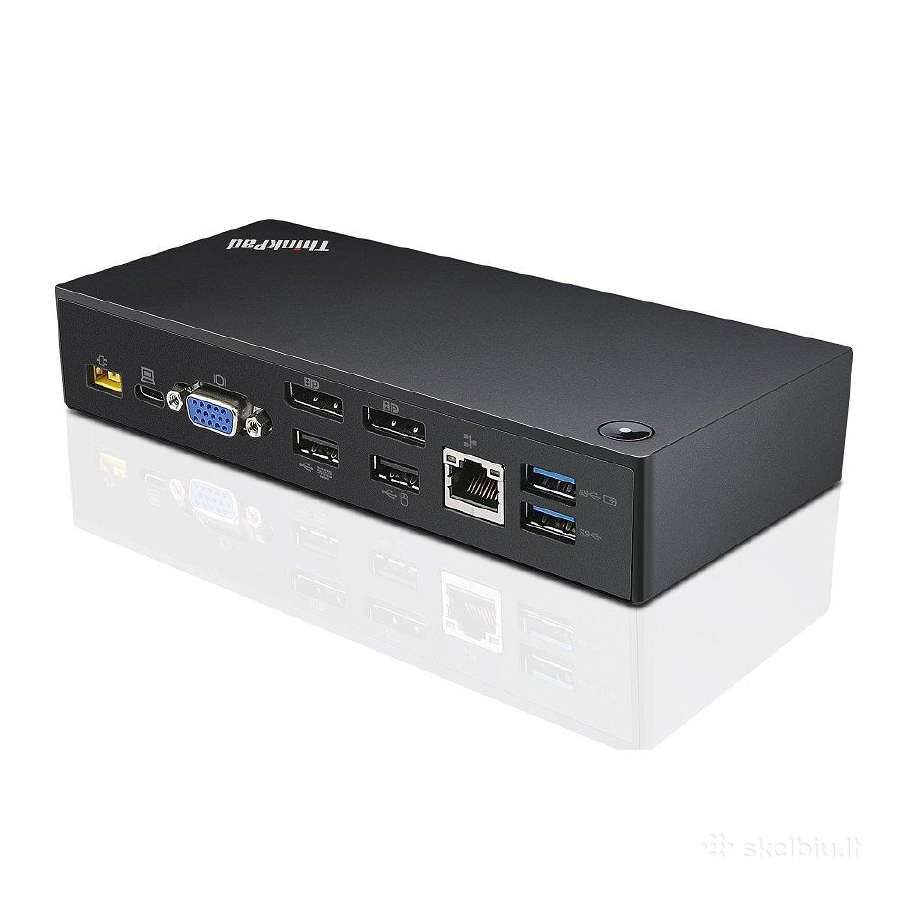 Lenovo thinkpad Dock station namų ofisui