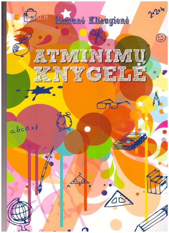 Atminimų Knygelė, tinkama išleistuvių dovanom