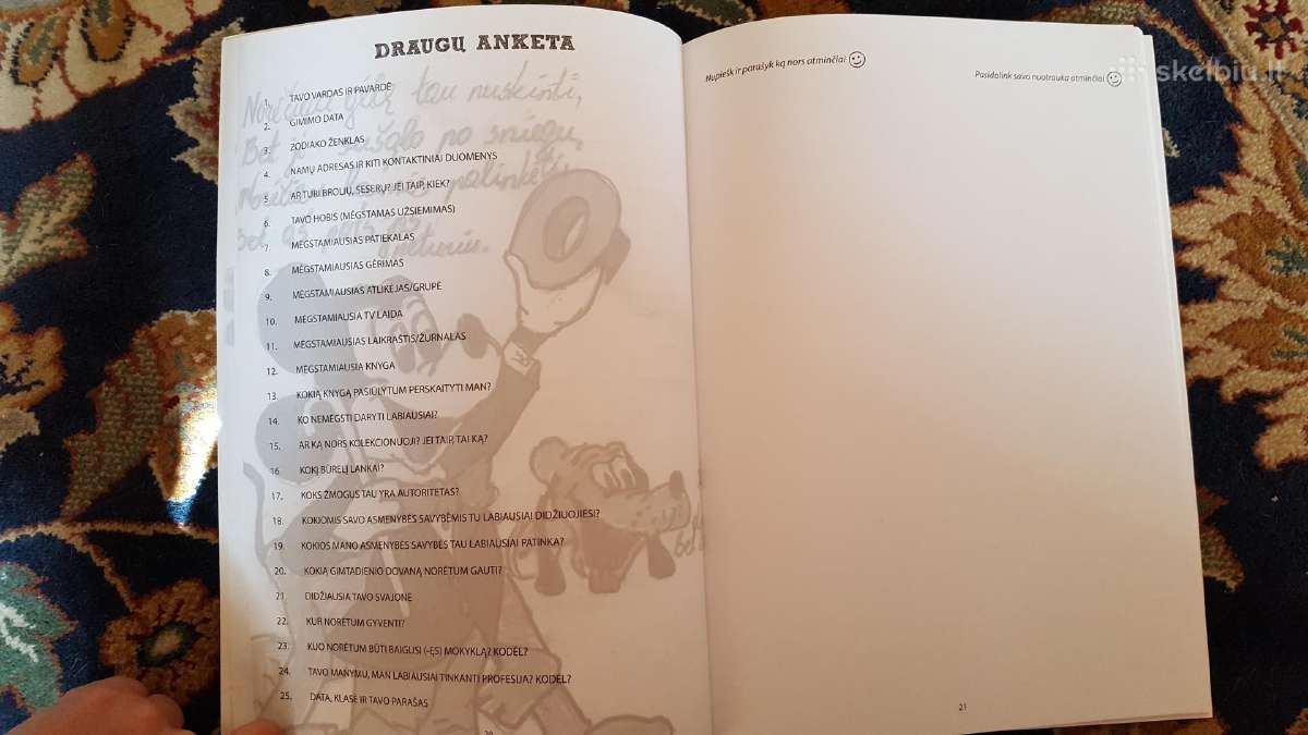 Atminimų Knygelė, tinkama išleistuvių dovanom - nuotraukos Nr. 4